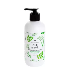 Ole Hyvä Hoitoaine – Käsienpesuneste - Kaura-Ksylitoli, hajusteeton 350 ml